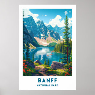 Kanada Banff Nationalpark Poster