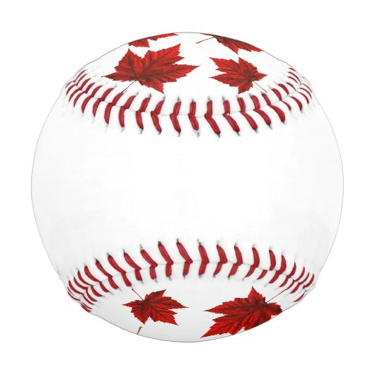 Kanada Baseball Kanada Ahornleaf Baseball (Rückseite)
