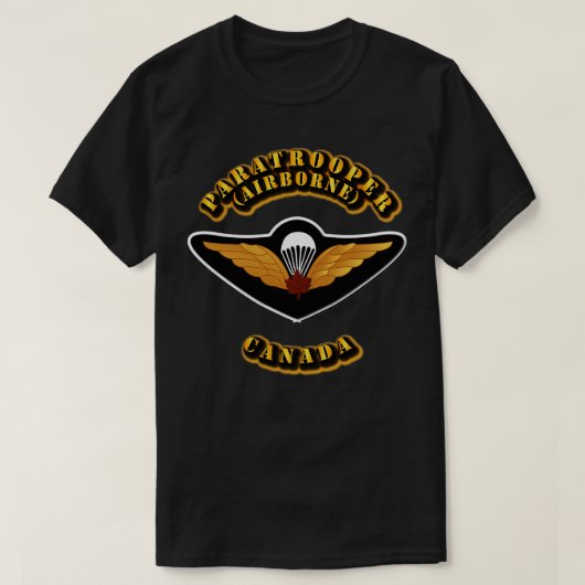 Kanada Basic Airborne T-Shirt (Design vorne)