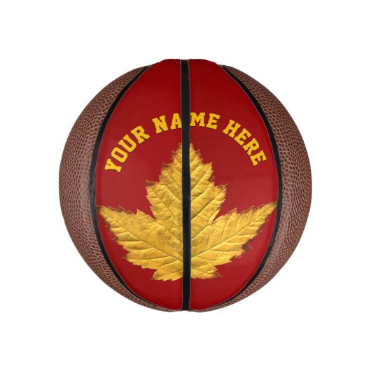 Kanada Basketball Custom Canada Maple Leaf Geschen (Vertikal)