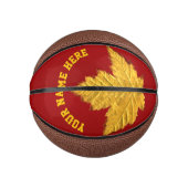 Kanada Basketball Custom Canada Maple Leaf Geschen (Vorderseite)