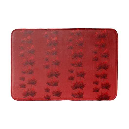 Kanada Bath Mat Canada Maple Leaf Decke Badematte (Vorderseite)