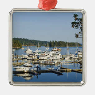 Kanada, BC, Gulf Islands, Salt Spring Island, Silbernes Ornament