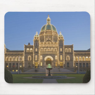 Kanada, BC, Victoria, BC Legislaturgebäude bei Mousepad