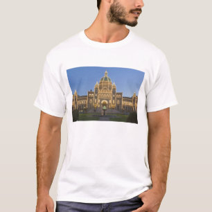 Kanada, BC, Victoria, BC Legislaturgebäude bei T-Shirt