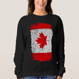 Kanada Beklagter Ahornleaf kanadischer Flaggenbürg Sweatshirt
