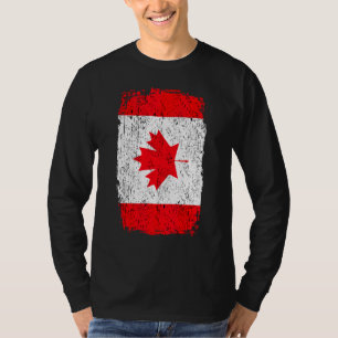 Kanada Beklagter Ahornleaf kanadischer Flaggenbürg T-Shirt