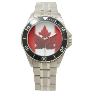 Kanada Beobachten Canadian Flag Souvenir Wristwatc Armbanduhr