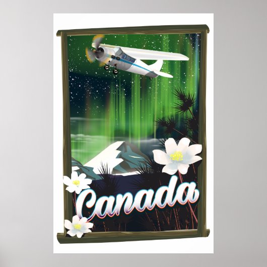 Kanada Berg Reiseplakat Poster (Vorne)