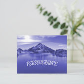 Kanada Berge Ausdauer Postkarte (Stehend Vorderseite)