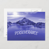 Kanada Berge Ausdauer Postkarte (Vorne/Hinten)