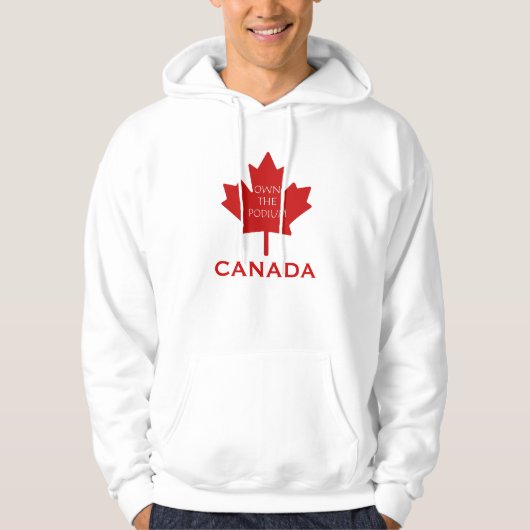 Kanada besitzen das Podium2 Hoodie (Vorderseite)
