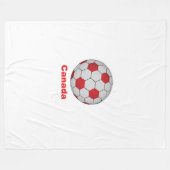 Kanada Blanket Fleecedecke (Vorderseite (Horizontal))