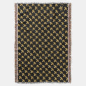 Kanada Blanket Kanada Gold Kanada Medaille Throw Decke (Vorderseite Vertikal)