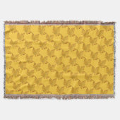 Kanada Blanket Kanada Gold Kanada Souvenir Throw Decke (Vorderseite)