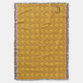 Kanada Blanket Kanada Gold Kanada Souvenir Throw Decke (Vorderseite Vertikal)