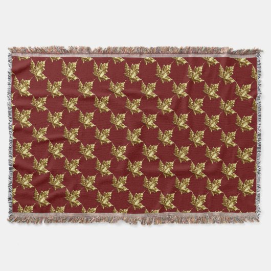 Kanada Blanket Kanada Gold Medaille Souvenir Throw Decke (Vorderseite)