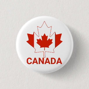 Kanada-Blatt Button