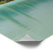 Kanada - Bow Lake Poster (Ecke)