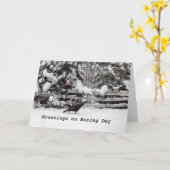 Kanada Boxtag Grußkarte Türkei Karte (Gelbe Blume)