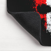 Kanada-Bratenfett-Spritzer-Schädel Mousepad (Ecke)