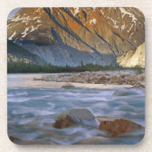 Kanada, British Columbia, Alsek-Flusstal. Getränkeuntersetzer