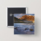 Kanada, British Columbia, Alsek River Valley. 2 Button (Vorne & Hinten)