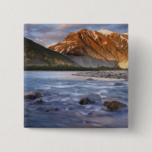 Kanada, British Columbia, Alsek River Valley. 2 Button (Vorderseite)