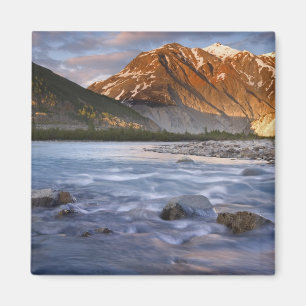 Kanada, British Columbia, Alsek River Valley. 2 Magnet