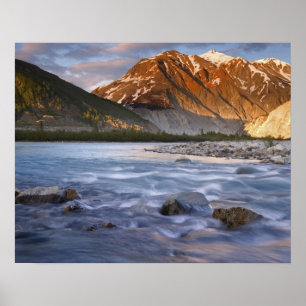 Kanada, British Columbia, Alsek River Valley. 2 Poster