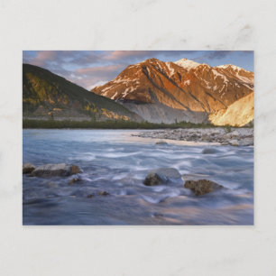 Kanada, British Columbia, Alsek River Valley. 2 Postkarte