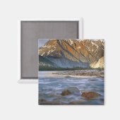 Kanada, British Columbia, Alsek River Valley. Magnet (Vorderseite/Rückseite)