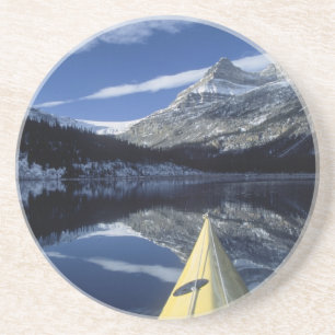Kanada, British Columbia, Banff. Kayak-Bogen Getränkeuntersetzer