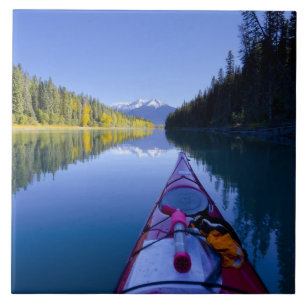 Kanada, British Columbia, Bowron Lakes Fliese