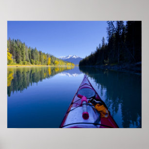 Kanada, British Columbia, Bowron Seen Poster