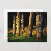 Kanada, British Columbia, Königin Charlotte Postkarte (Vorne/Hinten)