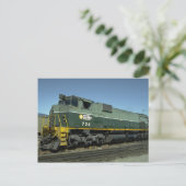 Kanada, British Columbia, Ry MLW M630 Postkarte (Stehend Vorderseite)