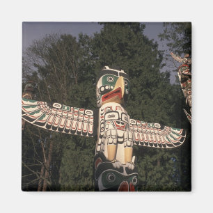 Kanada, British Columbia, Vancouver. Einheimisch Magnet