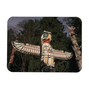 Kanada, British Columbia, Vancouver. Einheimisch Magnet