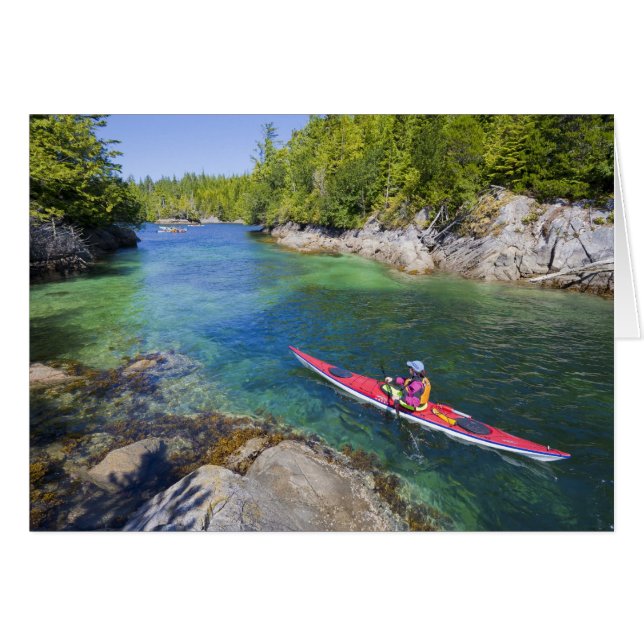 Kanada, British Columbia, Vancouver Island. Meer 2 (Vorderseite (Horizontal))
