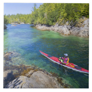 Kanada, British Columbia, Vancouver Island. Meer 2 Fliese