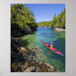 Kanada, British Columbia, Vancouver Island. Meer Poster