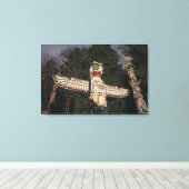 Kanada, British Columbia, Vancouver. Nativ Leinwanddruck (Insitu (Holzboden))