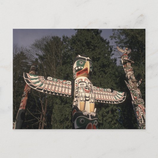 Kanada, British Columbia, Vancouver. Nativ Postkarte (Vorderseite)