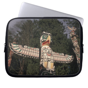 Kanada, British Columbia, Vancouver.  Native Laptopschutzhülle