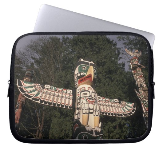 Kanada, British Columbia, Vancouver.  Native Laptopschutzhülle (Vorderseite)