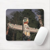 Kanada, British Columbia, Vancouver.  Native Mousepad (Mit Mouse)