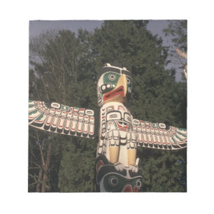 Kanada, British Columbia, Vancouver.  Native Notizblock