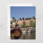 Kanada, British Columbia, Victoria Empress Hotel Postkarte (Vorne/Hinten)