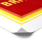 Kanada British Columbia Vintage Poster wiederherge (Ecke)